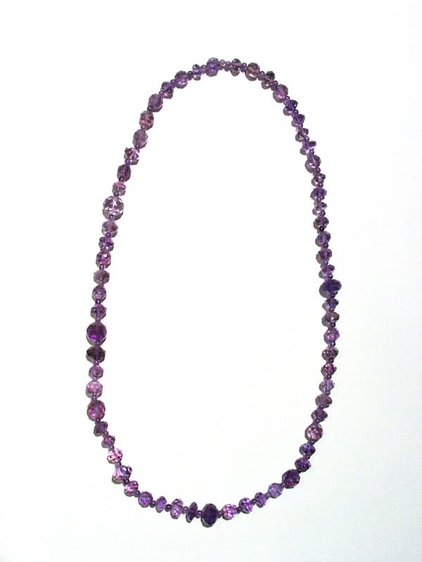 Amethyst Bead Necklace