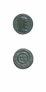 Bronze Coin of Emperor Constantine I the Great, 307 CE - 337 CE