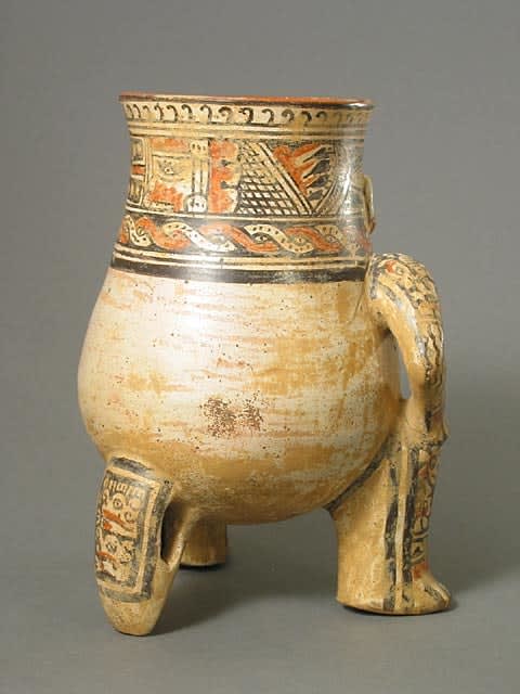 Guanacaste-Nicoya Tlaloc Effigy Vessel, 1200 CE - 1550 CE