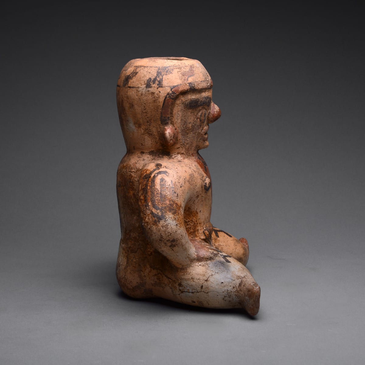 Human Effigy Vessel, 1 CE - 300 CE