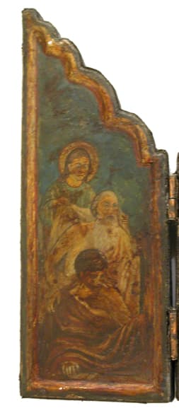 Triptych Featuring the Virgin, 19th Century CE