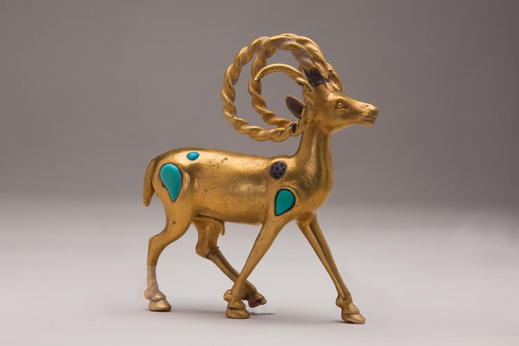 Bactrian Figure of an Ibex, 100 BC - AD 100