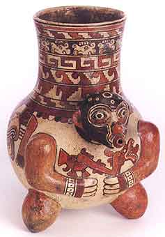Guanacaste-Nicoya Monkey Effigy Vessel, 600 CE - 1500 CE