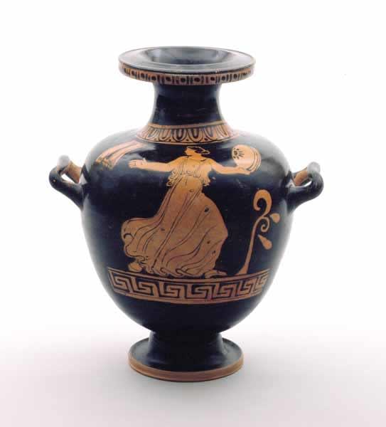Apulian Red-Figure Hydria, 400 BCE - 300 CE