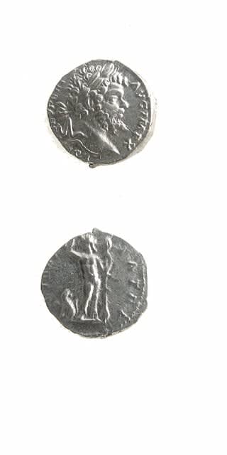 Silver Denarius of Emperor Septimius Severus, 193 CE - 198 CE