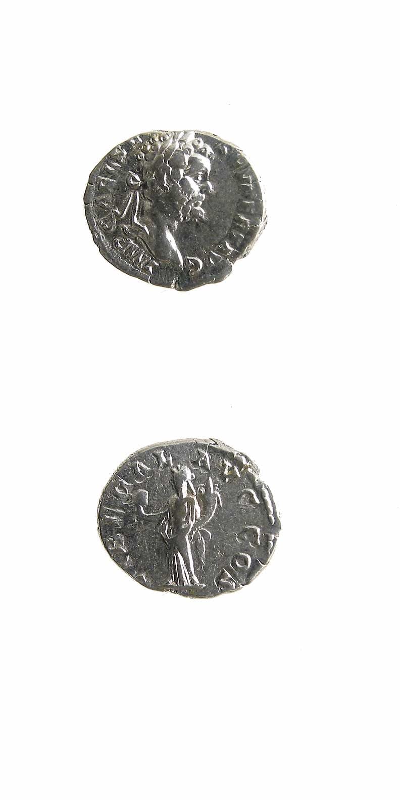 Silver Denarius of Emperor Septimius Severus, 193 CE
