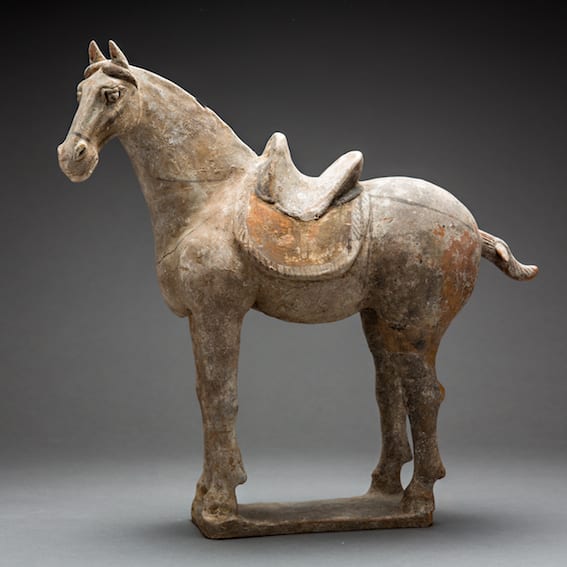 Tang Sculpture of a Horse, 618 CE - 906 CE