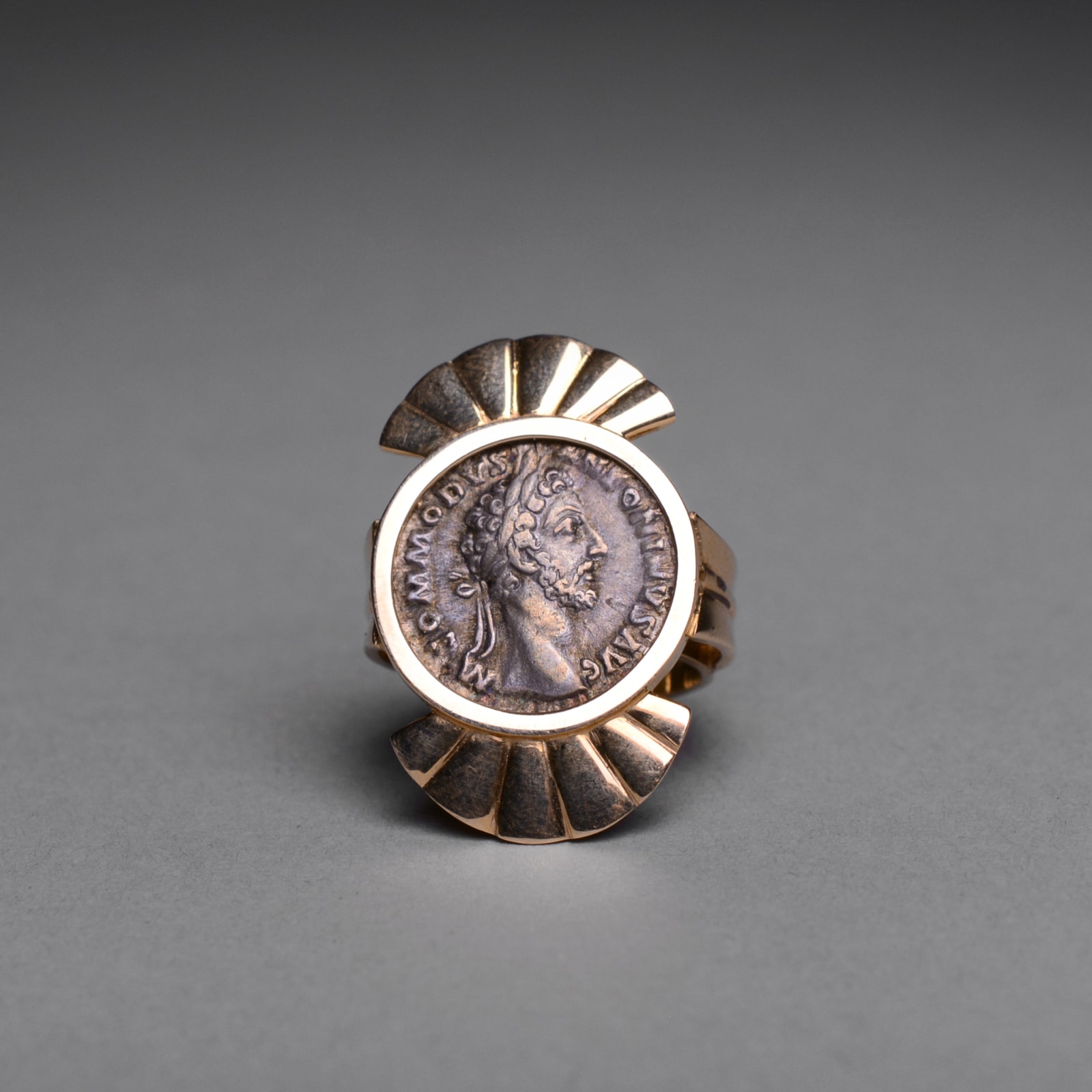 Silver Denarius Of The Roman Emperor Commodus, 117 CE - 192 CE