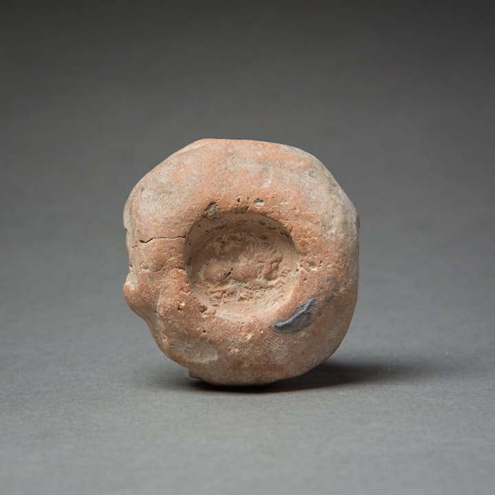 Sassanian Bulla with Lion and Inscription, 200 CE - 600 CE