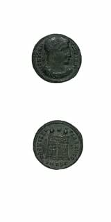 Bronze Follis of Emperor Constantine the Great, 306 CE - 337 CE