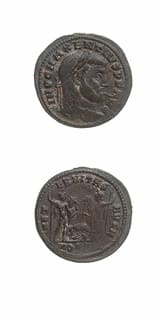 Bronze Follis of Emperor Maxentius, 306 CE - 312 CE