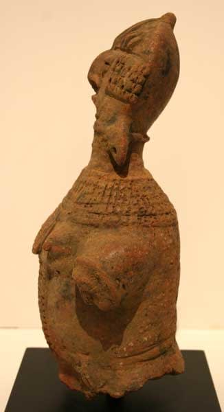 Bura Terracotta Sculpture of a Woman, 3rd Century CE - 11th Century CE