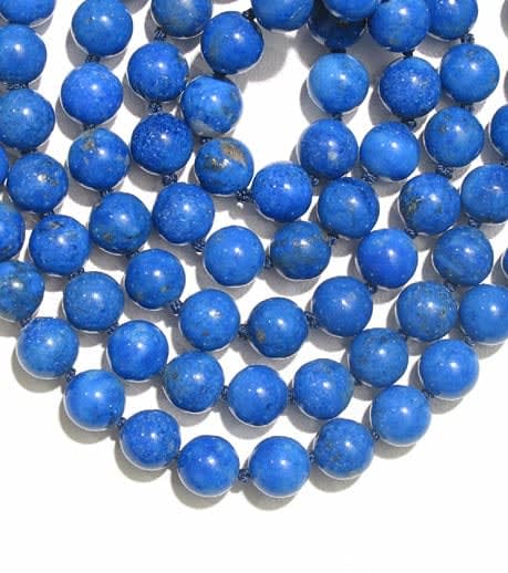 Lapis Lazuli Bead Necklace