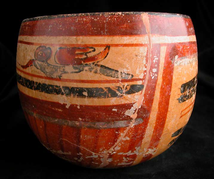 Mayan Polychrome Vessel, 300 CE - 900 CE