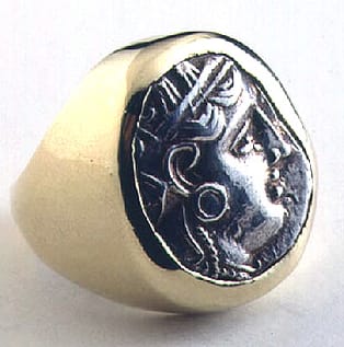 Athenian Silver Tetradrachm, 490 BCE - 322 CE