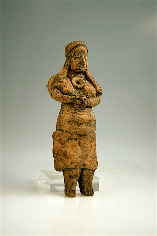 Colima Standing Figure, 300 BCE - 300 CE