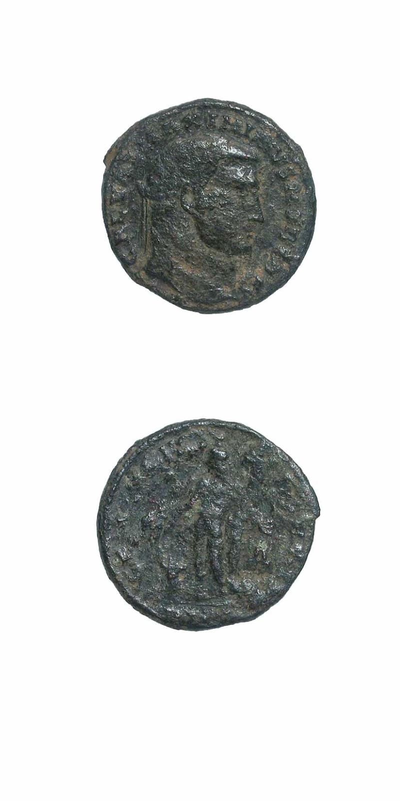 Bronze Follis of Emperor Maximinus II Daia, 309 CE - 313 CE