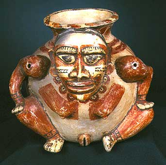 Seated Female Effigy Vessel, 800 CE - 1200 CE