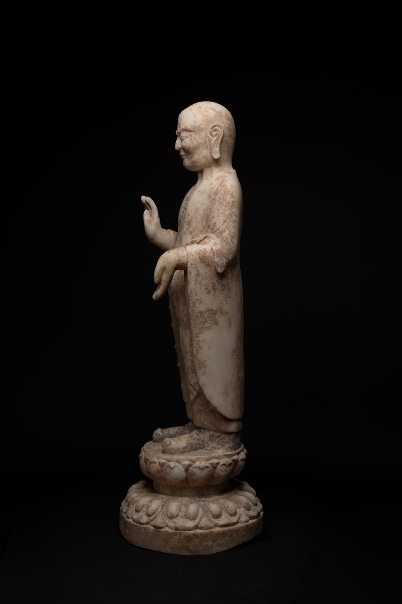 Tang Marble Kasyapa, 618 CE - 907 CE