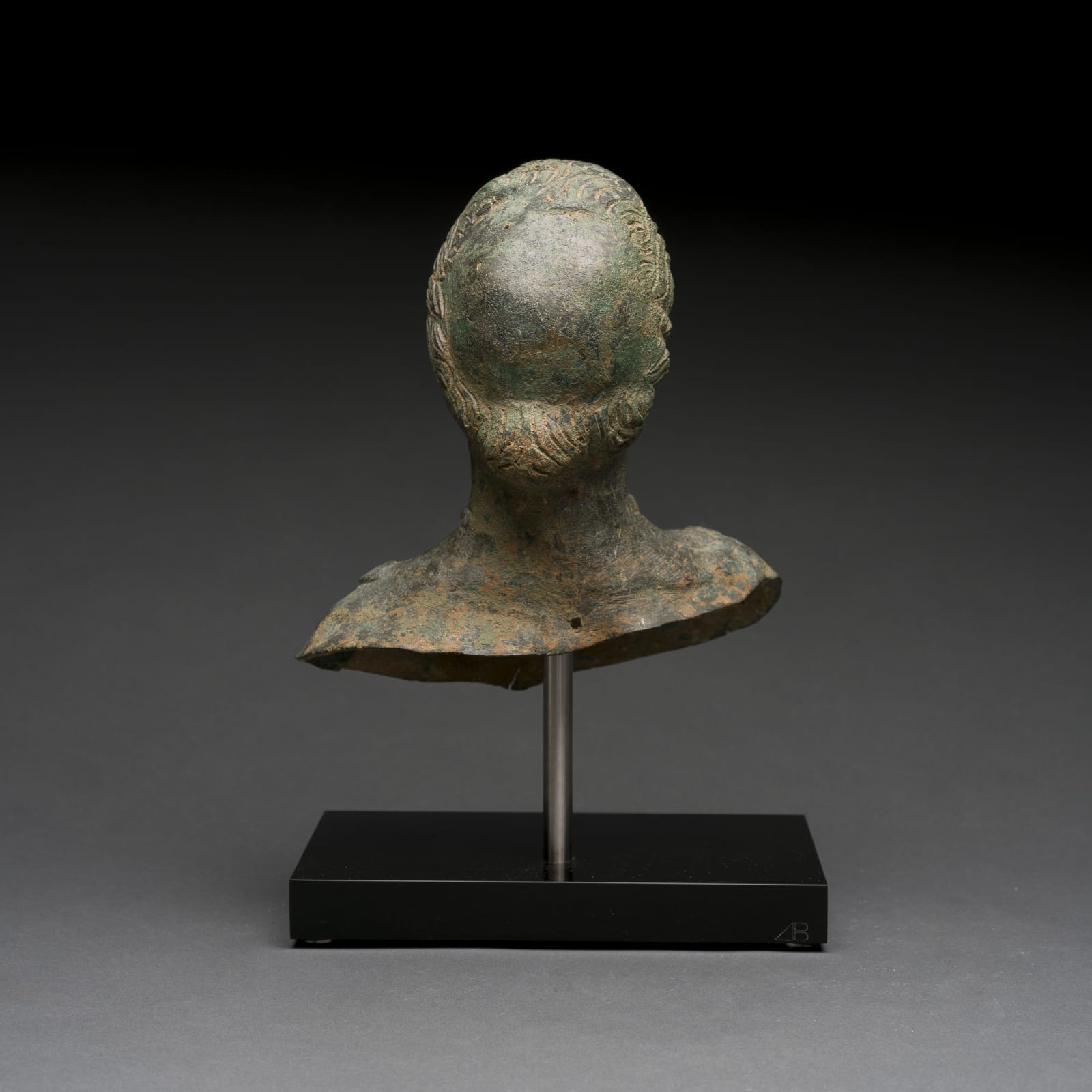 Roman Bronze Bust Of An Empress / Julia Augusta, 2nd Century CE - 3rd Century CE