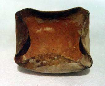 Early Bronze Age Oil Lamp with Four Spouts, 3300 BCE - 2700 BCE