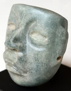 Olmec Jade Mask, 1200 BCE - 600 BCE