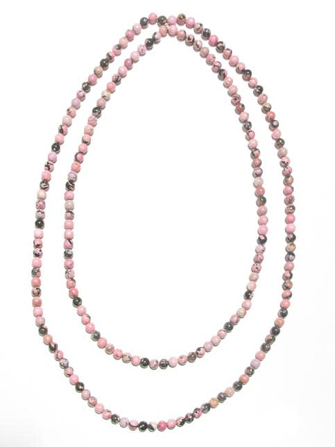 Rhodonite Bead Necklace