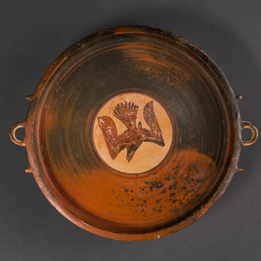 Corinthian Black-Figure Drinking Cup, 600 BCE - 100 CE