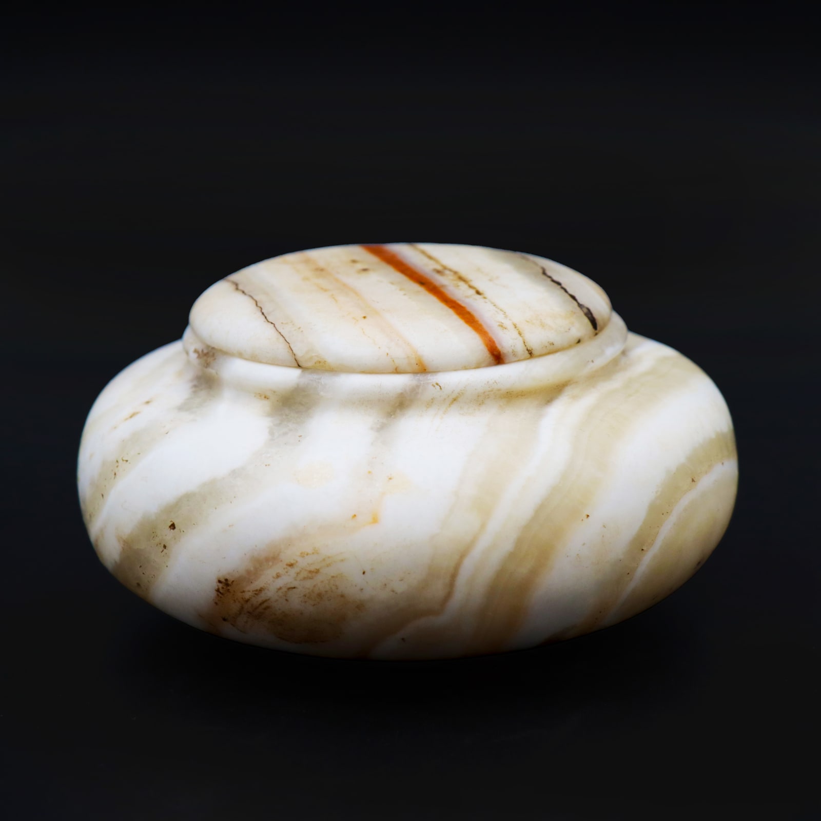 Old Kingdom Cosmetic Bowl, with Lid, 2700 BC - 2200 BC