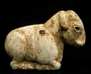 Sumerian Sheep Amulet, 3500 BCE - 2500 BCE