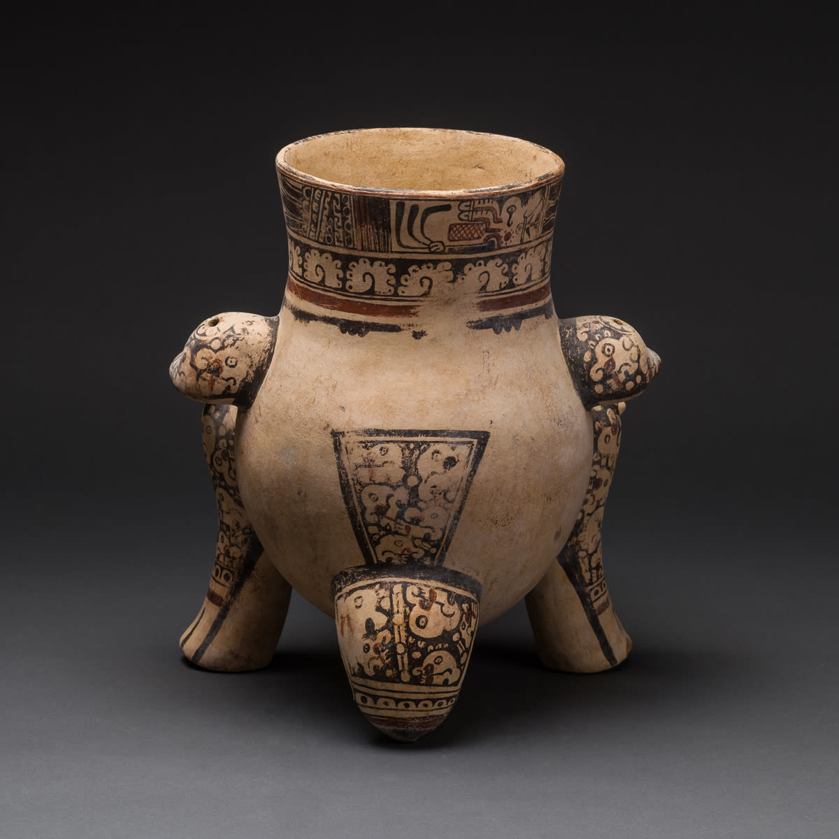 Guanacaste-Nicoya Jaguar Effigy Vessel, 800 CE - 1500 CE