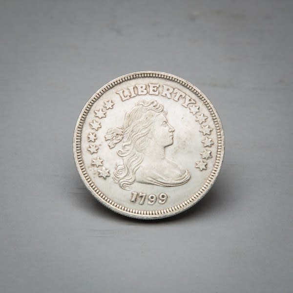 1799 American silver dollar