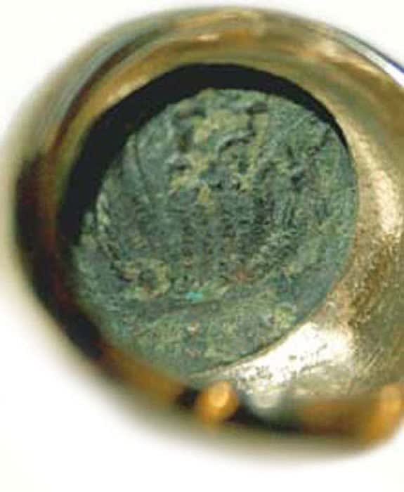 Bronze Coin of Emperor Constantine The Great, 306 BCE - 337 CE