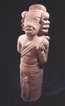 Nok Terracotta Sculpture of a Warrior or a Hunter, 500 BCE - 200 CE
