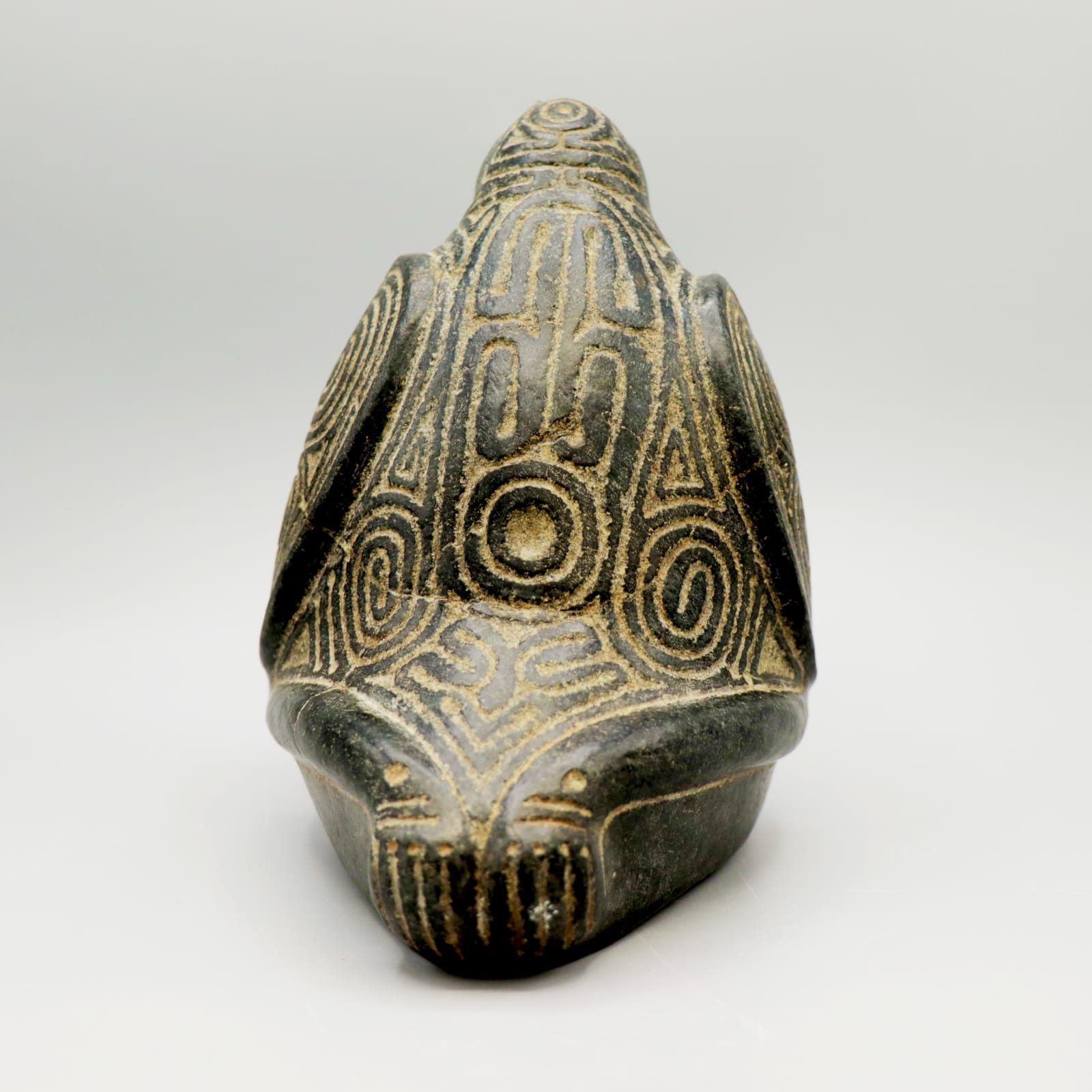 Taíno Trigonolito Zemí, depicting ‘Bird-Man’, AD 1200 - AD 1500