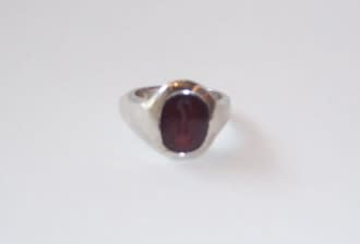 White Gold Ring Featuring a Classical Revival Carnelian Intaglio of a Scorpion, 18th Century CE - 19th Century CE