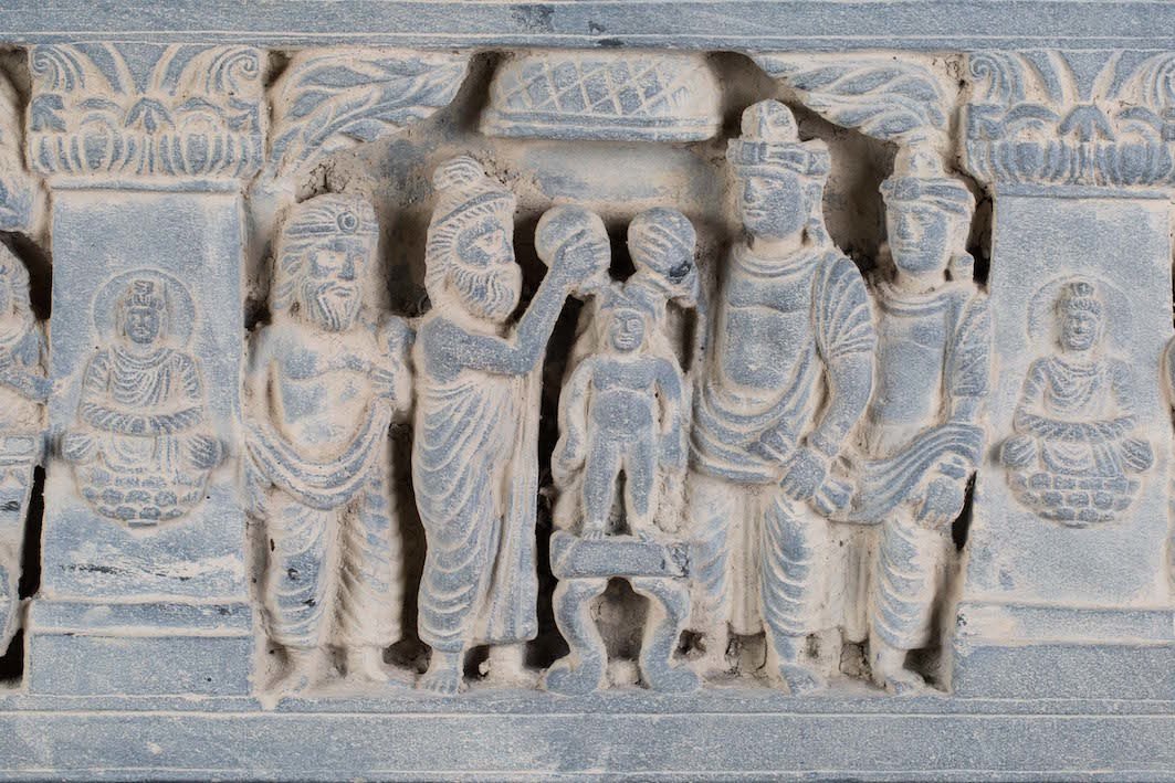 Gandharan Relief Depicting Scenes from the Buddha's Life, 200 CE - 600 CE