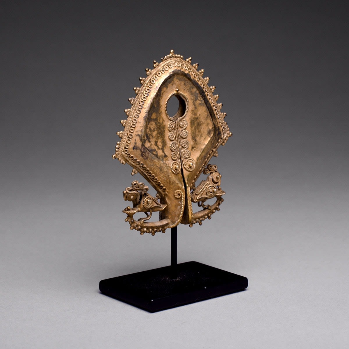 Gold Mamuli Ear Ornament, 18th Century CE - 19th Century CE