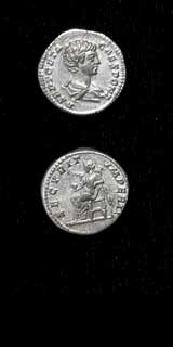 Silver Denarius of Geta Struck While Caesar, 199 CE - 202 CE