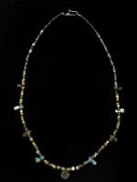 Antique Glass Bead Necklace, 100 BCE - 600 CE