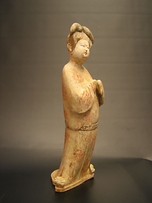 Tang Sculpture of a Fat Lady, 618 CE - 907 CE