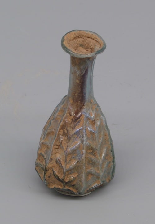 Roman Glass Vial, 2nd Century CE - 3rd Century CE