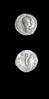 Silver Denarius of Emperor Severus Alexander, 222 CE - 228 CE