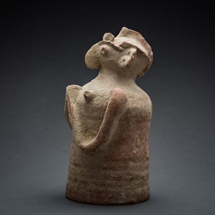 Indus Valley Terracotta Figurine of a Standing Fertility Goddess, 3000 BCE - 2000 BCE