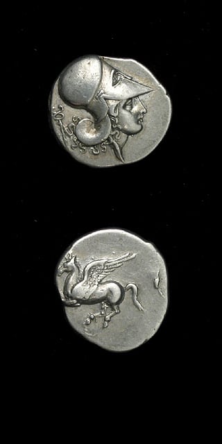 Corinthian Silver Stater, 405 BCE - 307 BCE