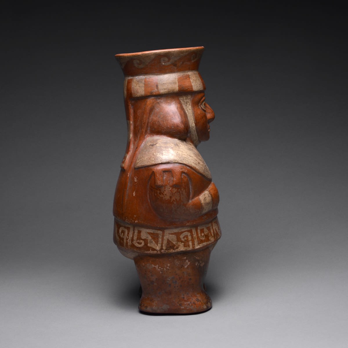 Moche Terracotta Figure, 100 AD to 500 AD