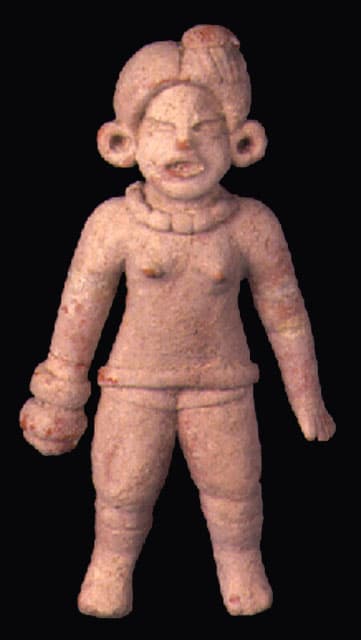 Xochipala Standing Female Ballplayer, 1200 BCE - 900 CE