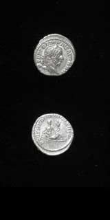 Silver Denarius of Emperor Geta, 209 CE - 212 CE