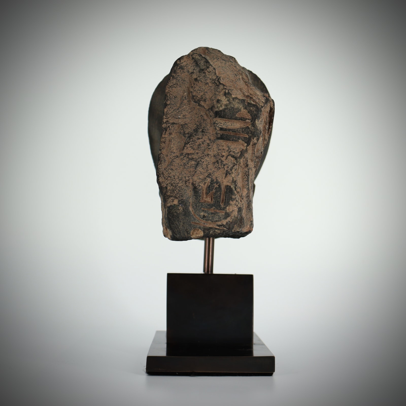 18th Dynasty Head of a Pharaoh, possibly Amenhotep III, wearing the blue crown, c. 14th century BCE