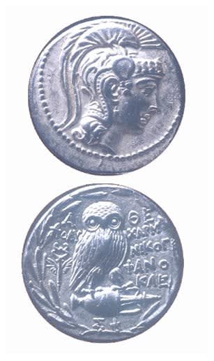 Silver Tetradrachm in the “New Style”, 2 Century BCE